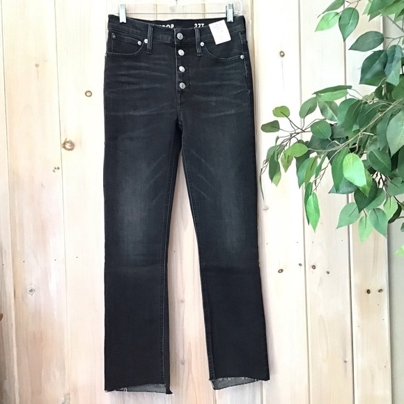 J. Crew Billie Demi Boot Leg Crop Jeans New with tags - Picture 3 of 8